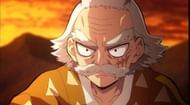 Jigoro Kuwajima, as seen in the anime Demon Slayer: Kimetsu no Yaiba (Image via Ufotable)